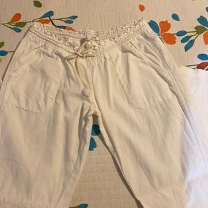 ROXY Brand Pants Size XL Color White
